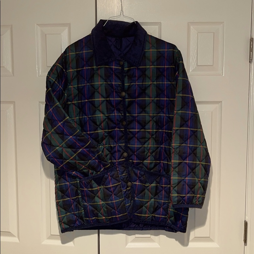 Equestrian quilted jacket